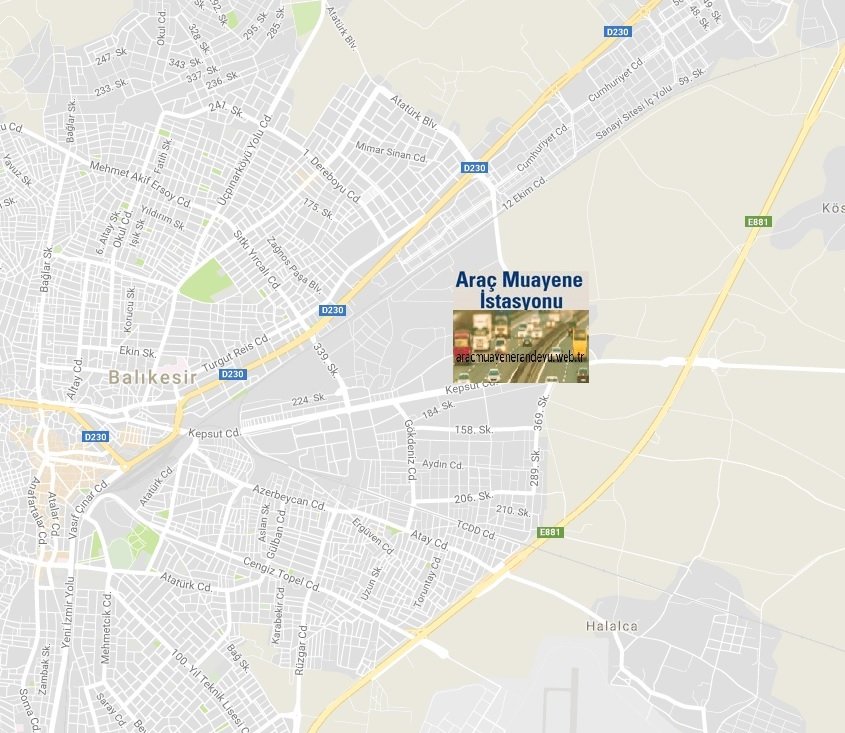 balıkesir araç muayene istasyonu
