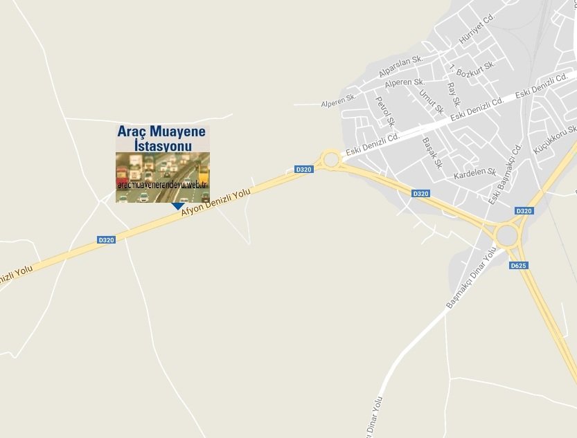 dinar araç muayene istasyonu